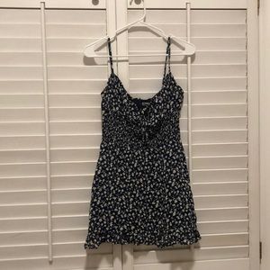 Reformation mini navy sundress